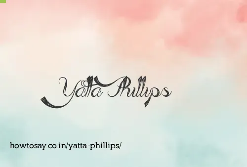 Yatta Phillips
