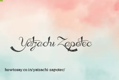 Yatzachi Zapotec