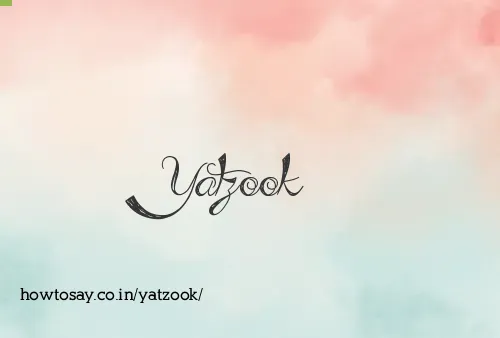 Yatzook