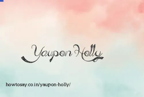 Yaupon Holly