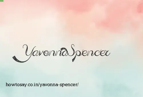 Yavonna Spencer