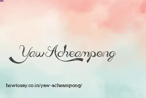 Yaw Acheampong