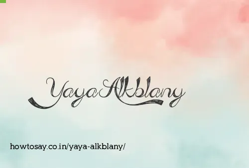 Yaya Alkblany