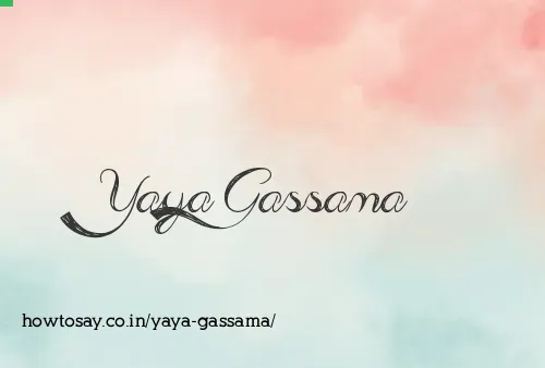Yaya Gassama