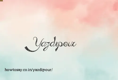 Yazdipour