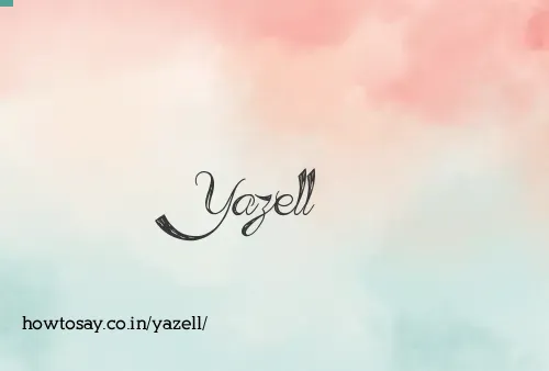 Yazell