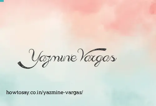 Yazmine Vargas
