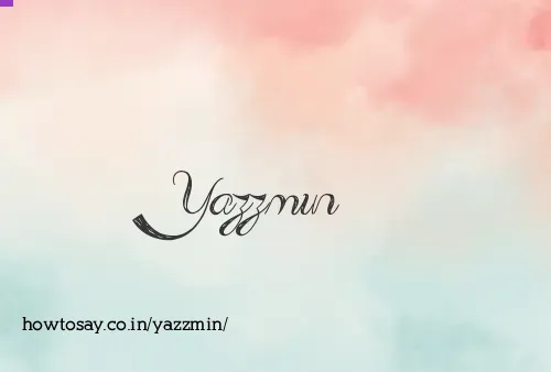 Yazzmin