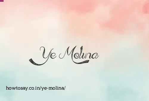 Ye Molina