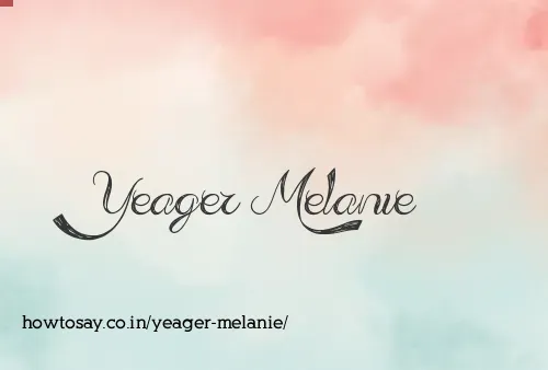 Yeager Melanie