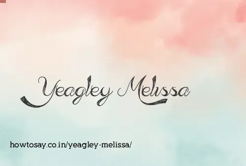 Yeagley Melissa