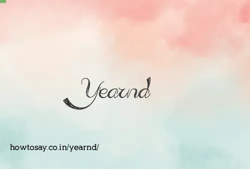 Yearnd