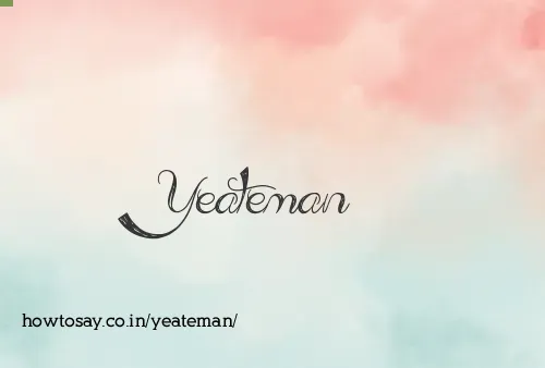 Yeateman