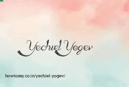 Yechiel Yogev