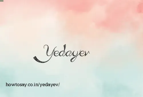 Yedayev