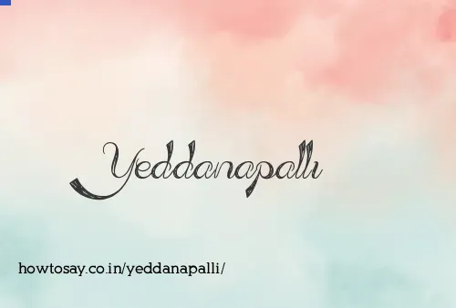 Yeddanapalli