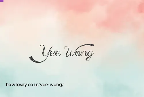 Yee Wong