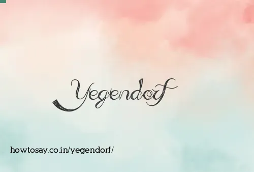Yegendorf