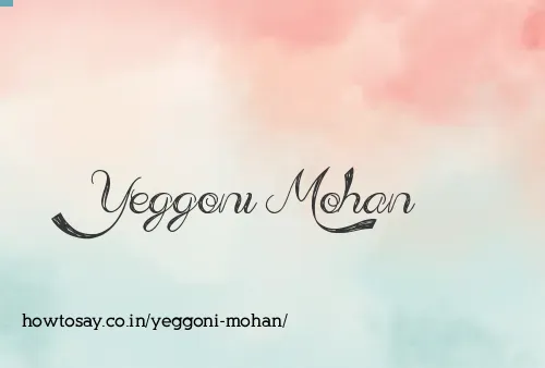 Yeggoni Mohan