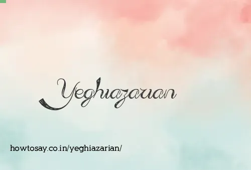 Yeghiazarian