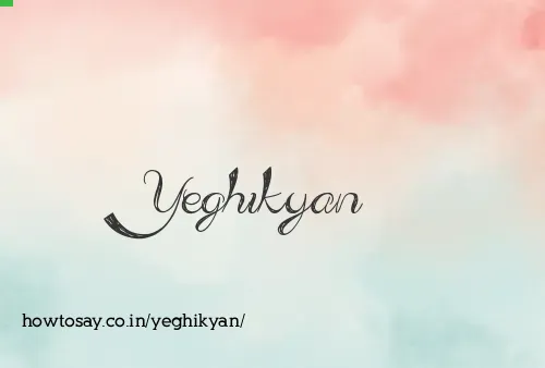 Yeghikyan