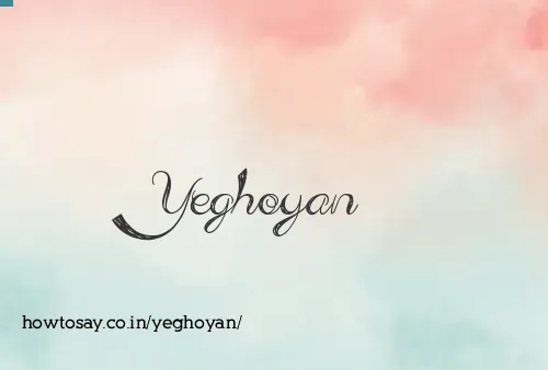 Yeghoyan