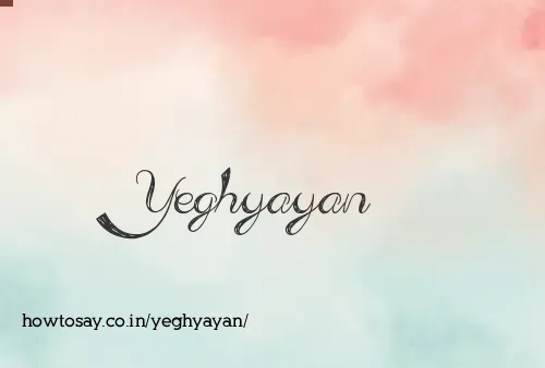 Yeghyayan