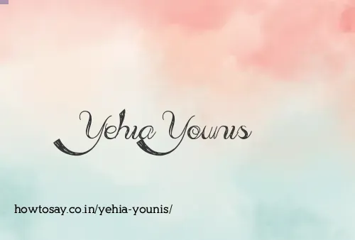 Yehia Younis