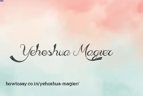 Yehoshua Magier