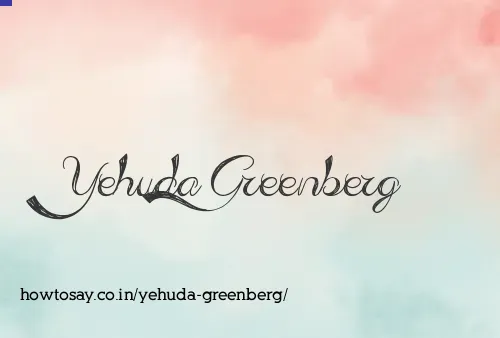 Yehuda Greenberg