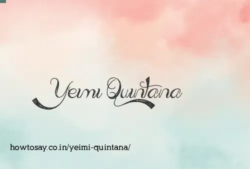Yeimi Quintana