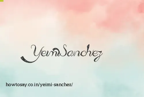 Yeimi Sanchez