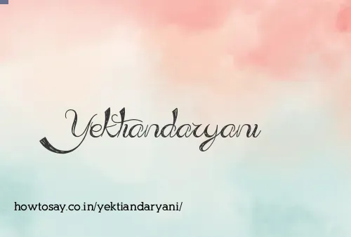 Yektiandaryani