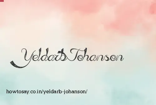 Yeldarb Johanson