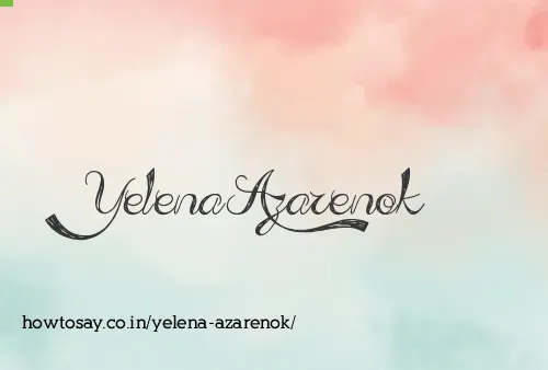 Yelena Azarenok