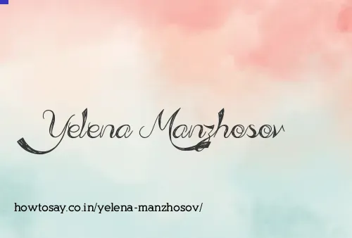 Yelena Manzhosov
