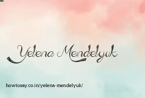Yelena Mendelyuk