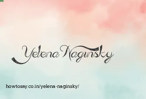 Yelena Naginsky