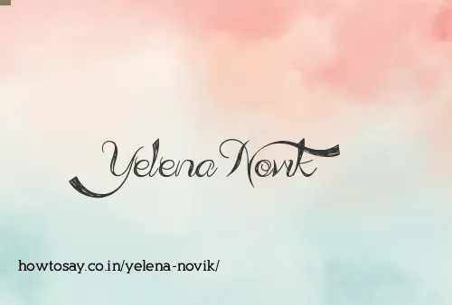 Yelena Novik