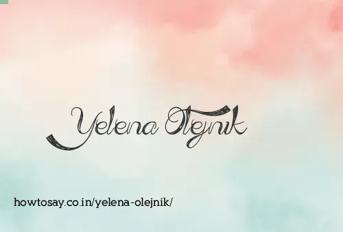 Yelena Olejnik