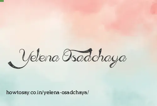 Yelena Osadchaya