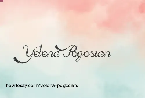 Yelena Pogosian