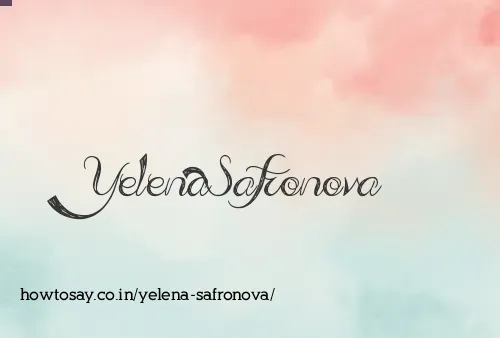 Yelena Safronova