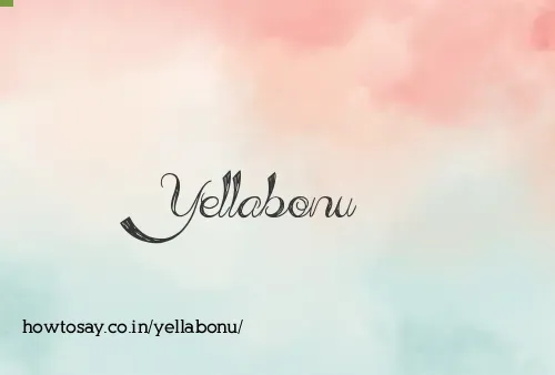 Yellabonu