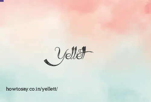 Yellett