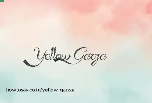 Yellow Garza