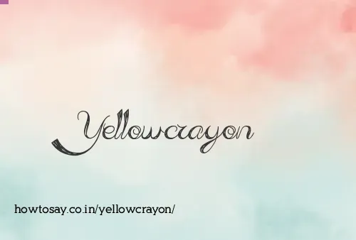 Yellowcrayon