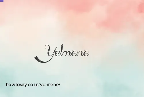 Yelmene