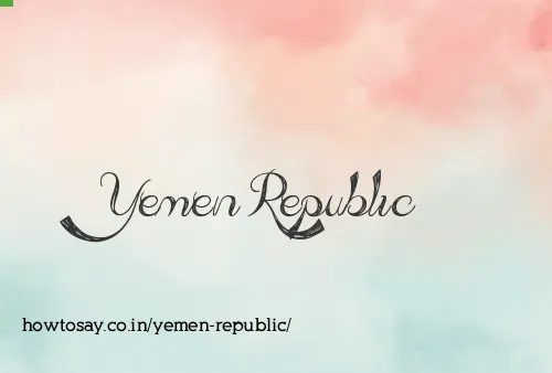 Yemen Republic