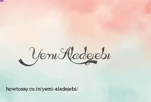 Yemi Aladejebi